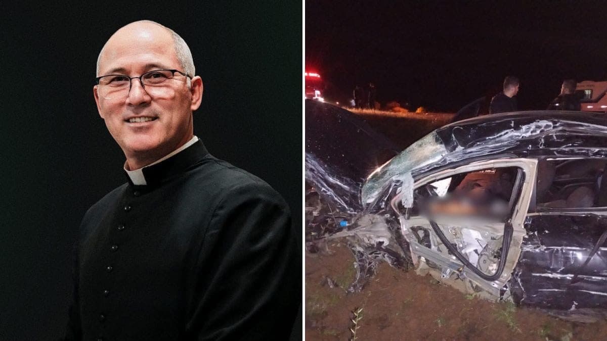 Padre morre em colisão com carreta na BR-280
