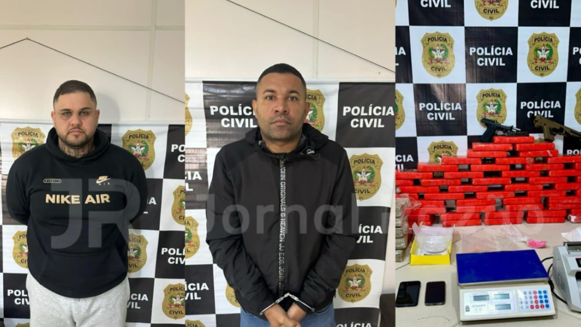 Operação deixa prejuízo milionário e prende traficantes de cocaína na Grande Florianópolis