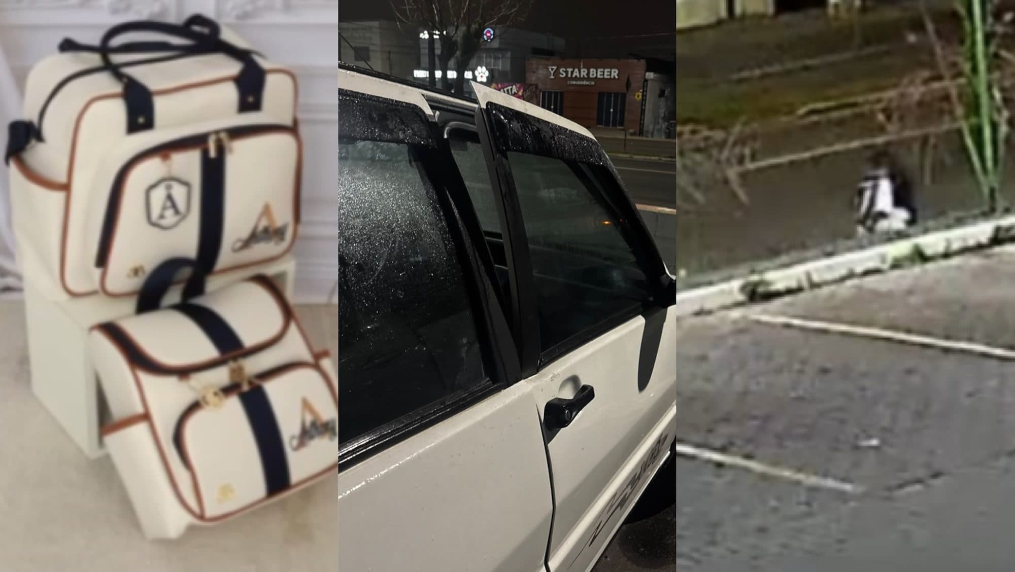Enquanto bebê nascia, ladrão levava enxoval do carro da família em hospital de SC