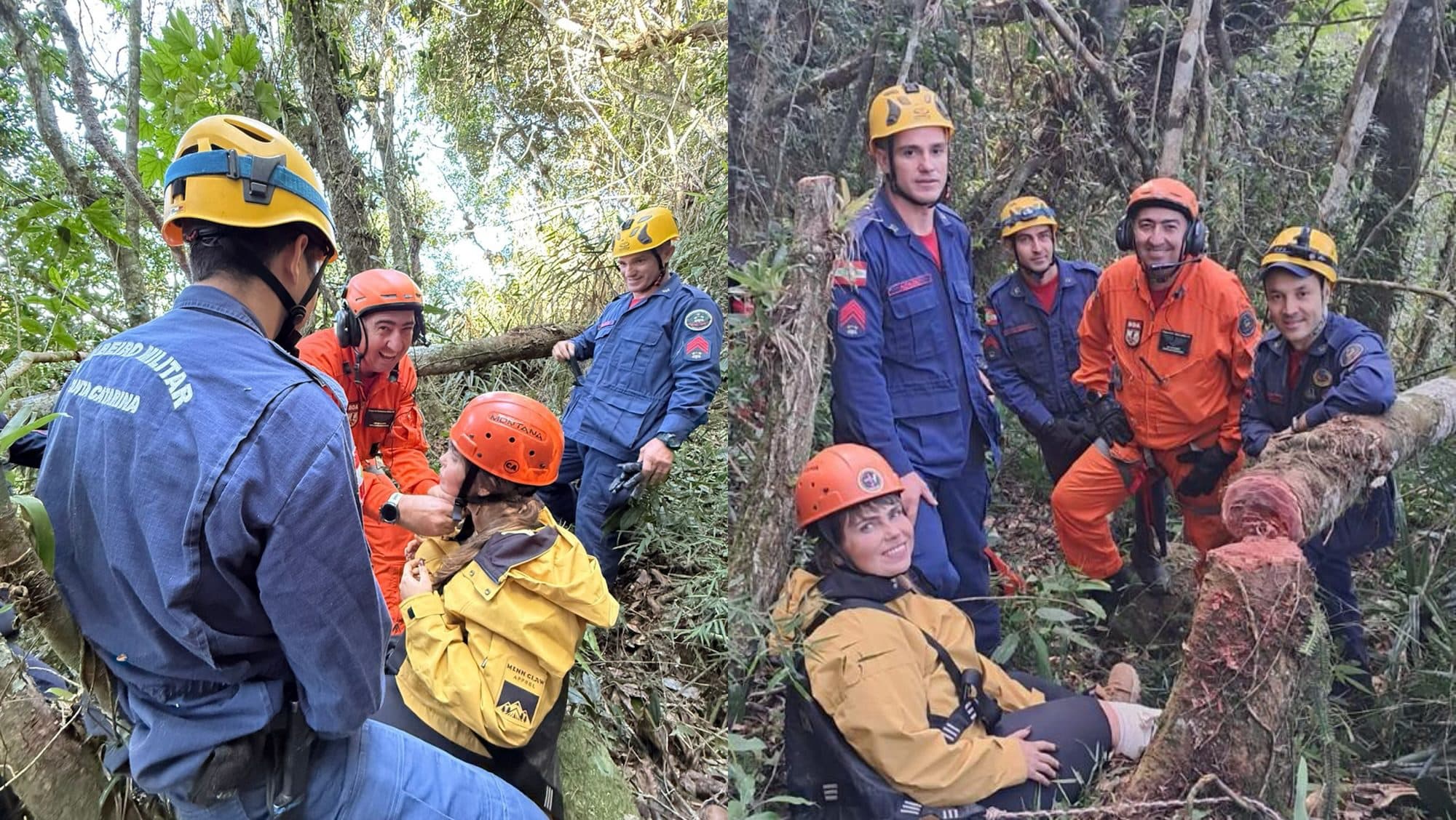 “Aventura” em trilha na Grande Florianópolis termina com mulher resgatada de helicóptero