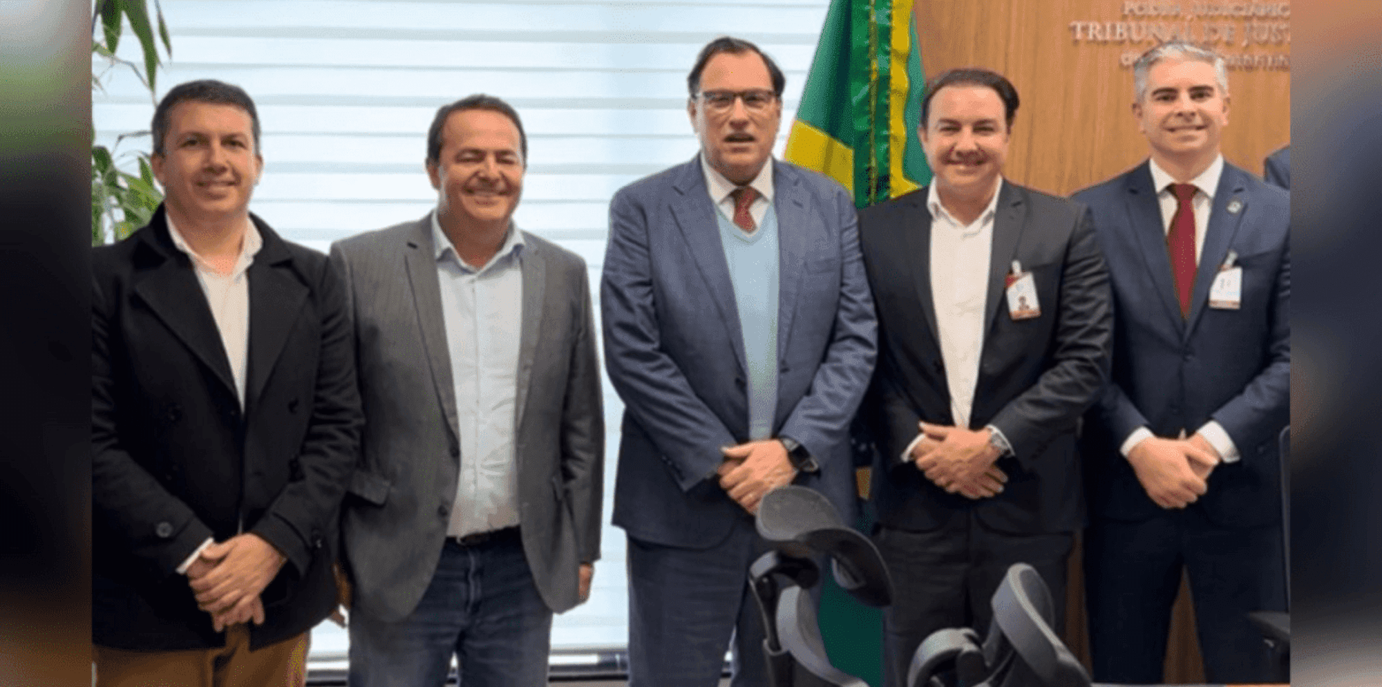 Vice-prefeito se reúne com autoridades no TJ-SC para solicitar uma nova Vara de Família em Palhoça