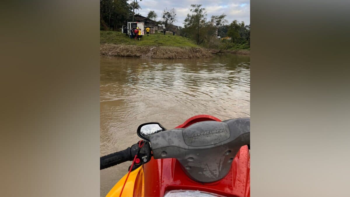 Homem que estava desaparecido é encontrado morto no Rio Itajaí-Açu