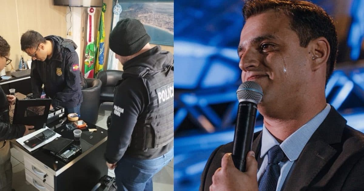 Prefeito catarinense é apontado como chefe de organização criminosa em relatório da Polícia Civil