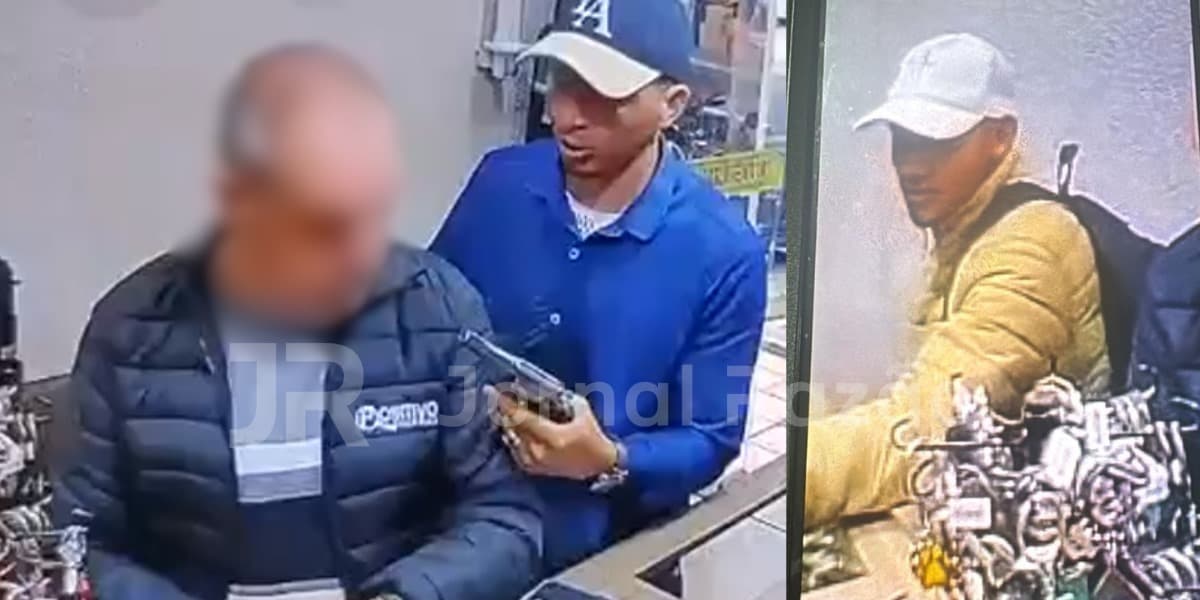 Criminosos invadem relojoaria e apontam revolver na cara de cliente e comerciante na Grande Florianópolis