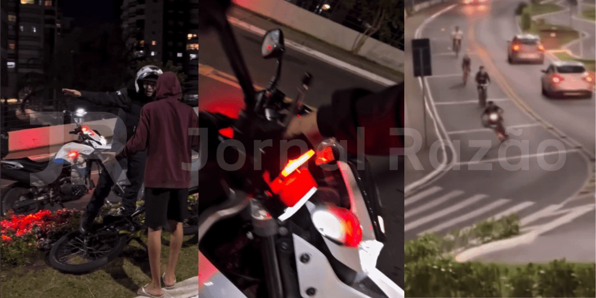 Menores furtam chave de viatura após GM acabar com “rolê do grau” em Balneário Camboriú