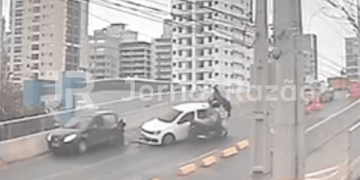 IMAGENS FORTES: Usuário de cocaína quase mata motoboy em Itapema