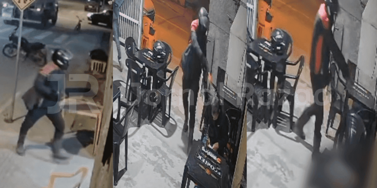 EXCLUSIVO: Câmeras mostram como foi a execução de criminoso em Itapema