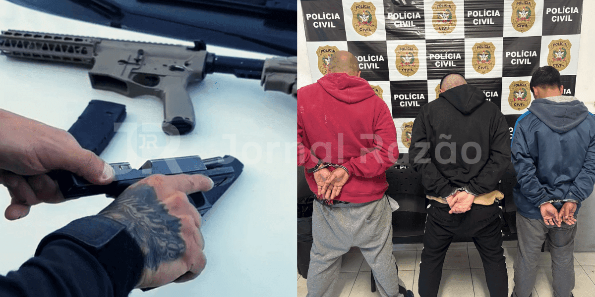 URGENTE: BOPE impede ataque de facção em Florianópolis e prende criminosos com fuzil na Beira-Mar