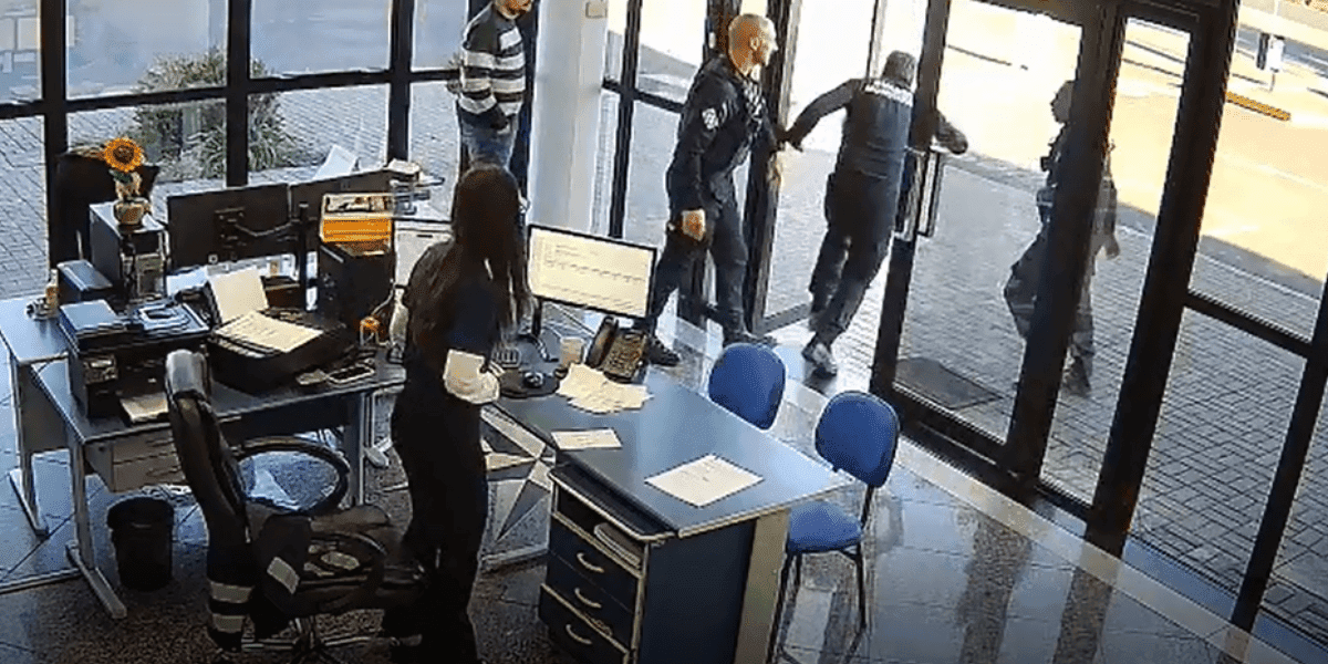 Guarda Municipal salva vida de homem após acidente com esmerilhadeira em SC