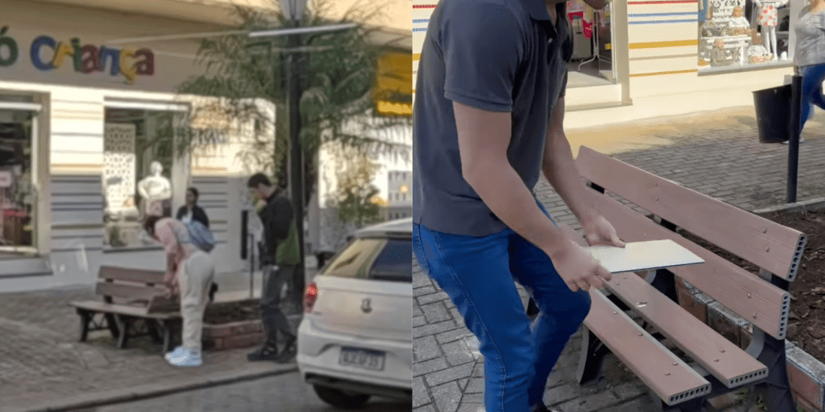 Homem faz experiência social, “esquece” notbook em rua de SC e resultado surpreende