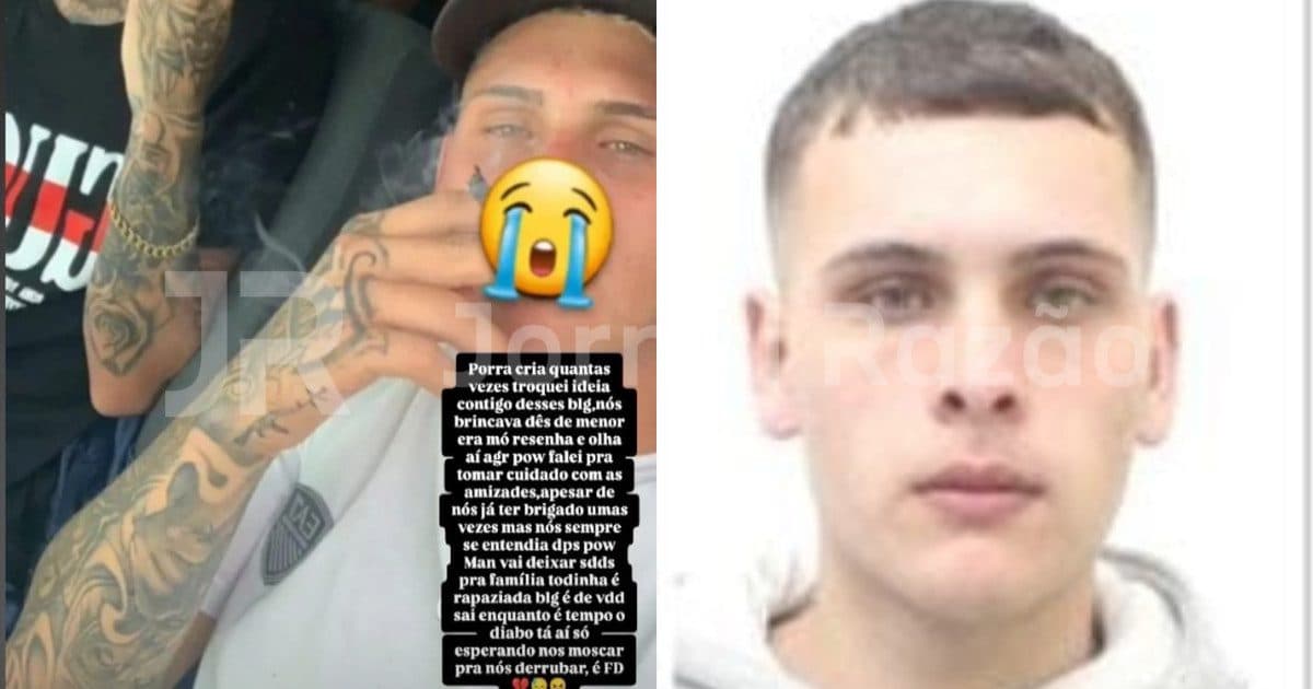 “Toma cuidado com as amizades”: amigos lamentam a morte de assaltante em Florianópolis