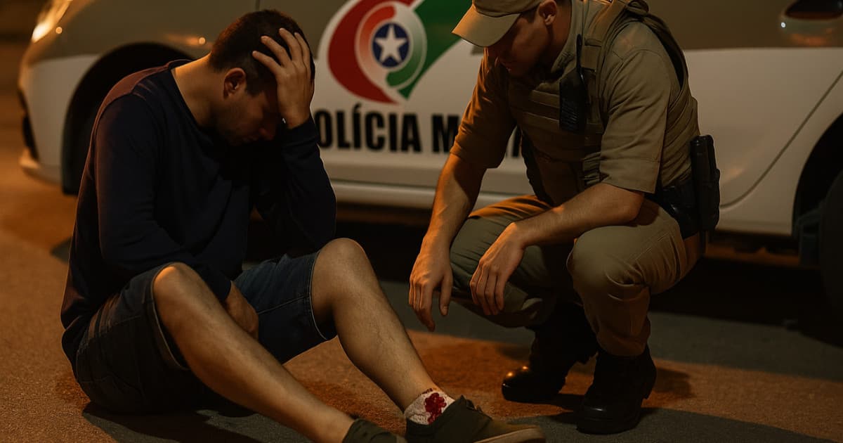 Armadilha, tiros e sangue: Encontro amoroso termina em surpresa nada romântica em SC