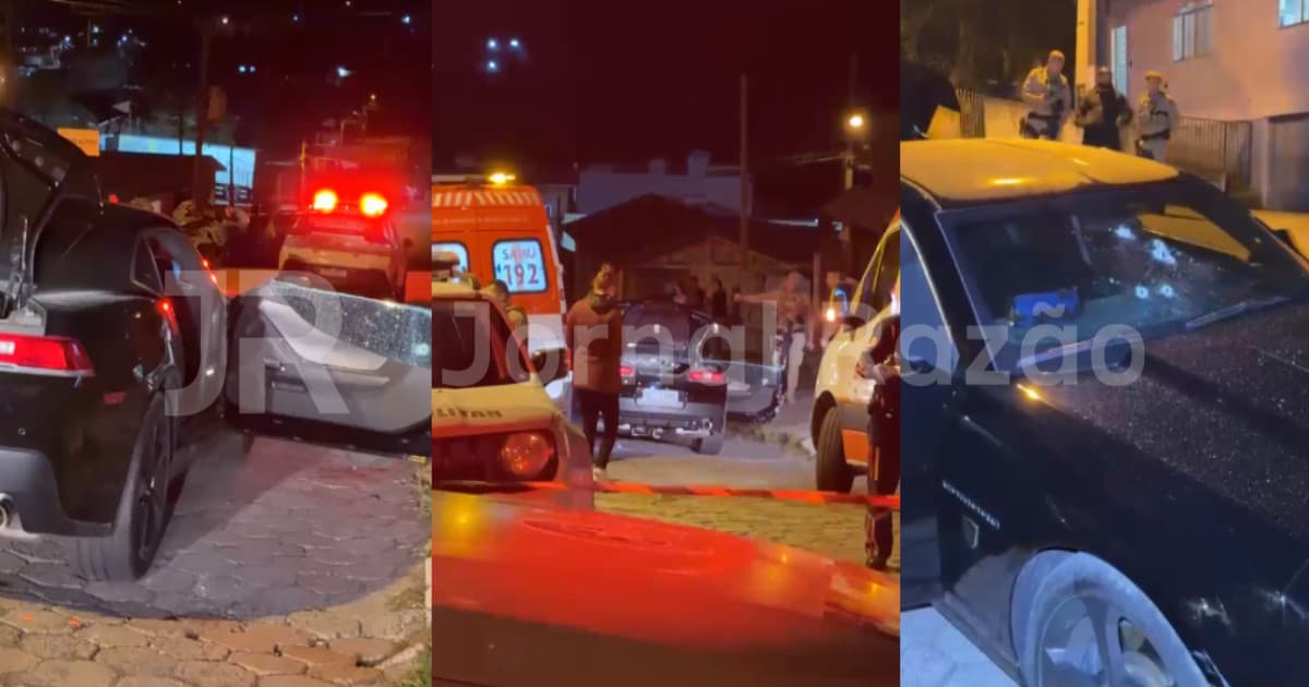URGENTE: Médico é baleado em confronto com a PMSC após ameaçar matar familiares