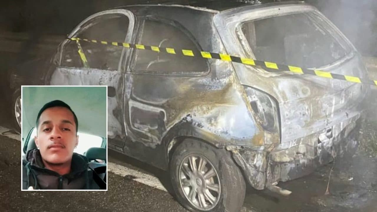 Homem encontrado em carro incendiado na BR-116 é identificado