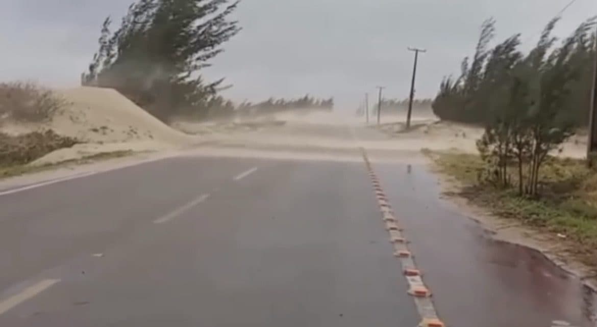 SC registrou ventos acima de 100km/h nas últimas 24h, confirma Defesa Civil