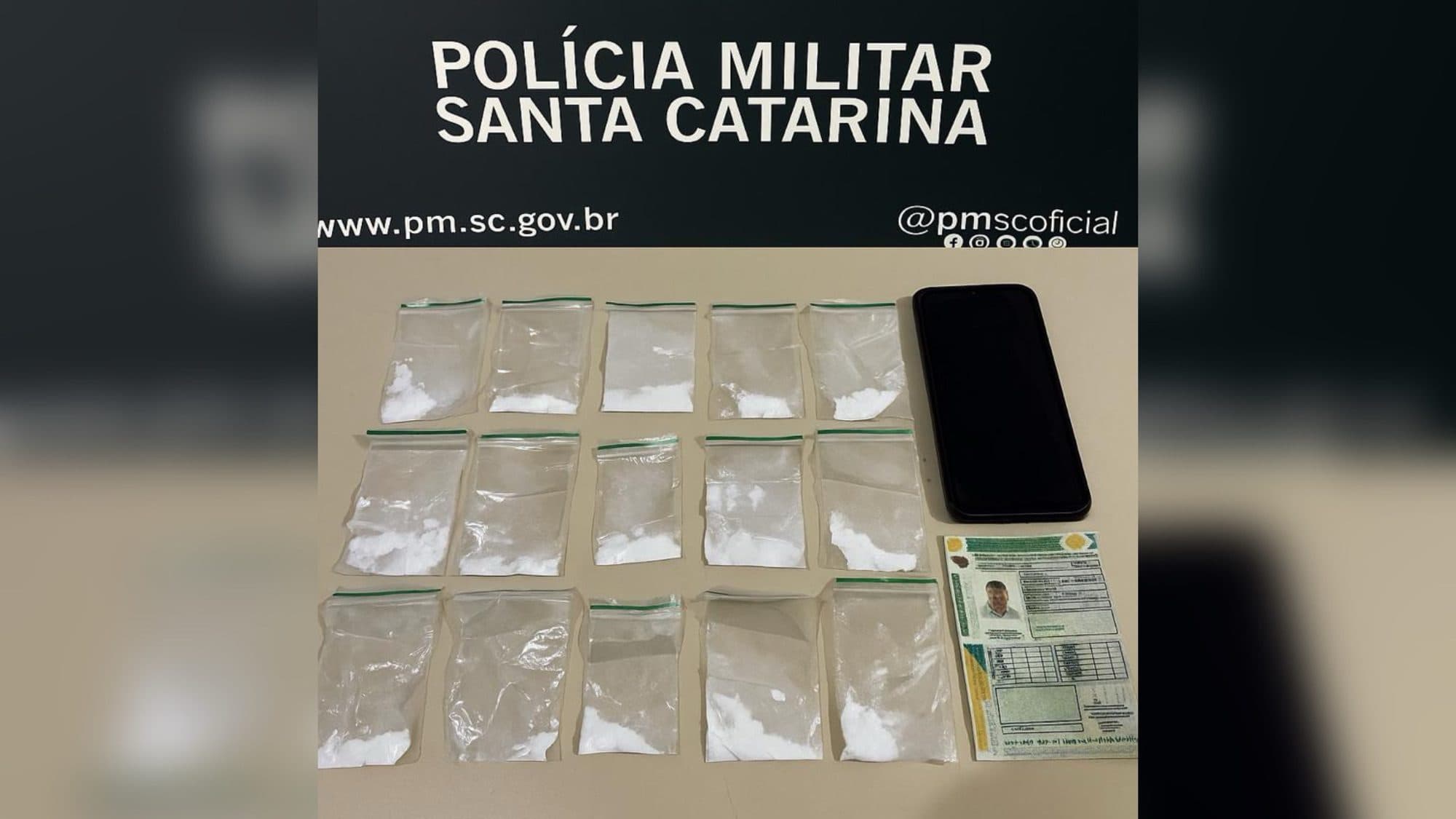 Traficante condenado a quase duas décadas de prisão é localizado em Porto Belo