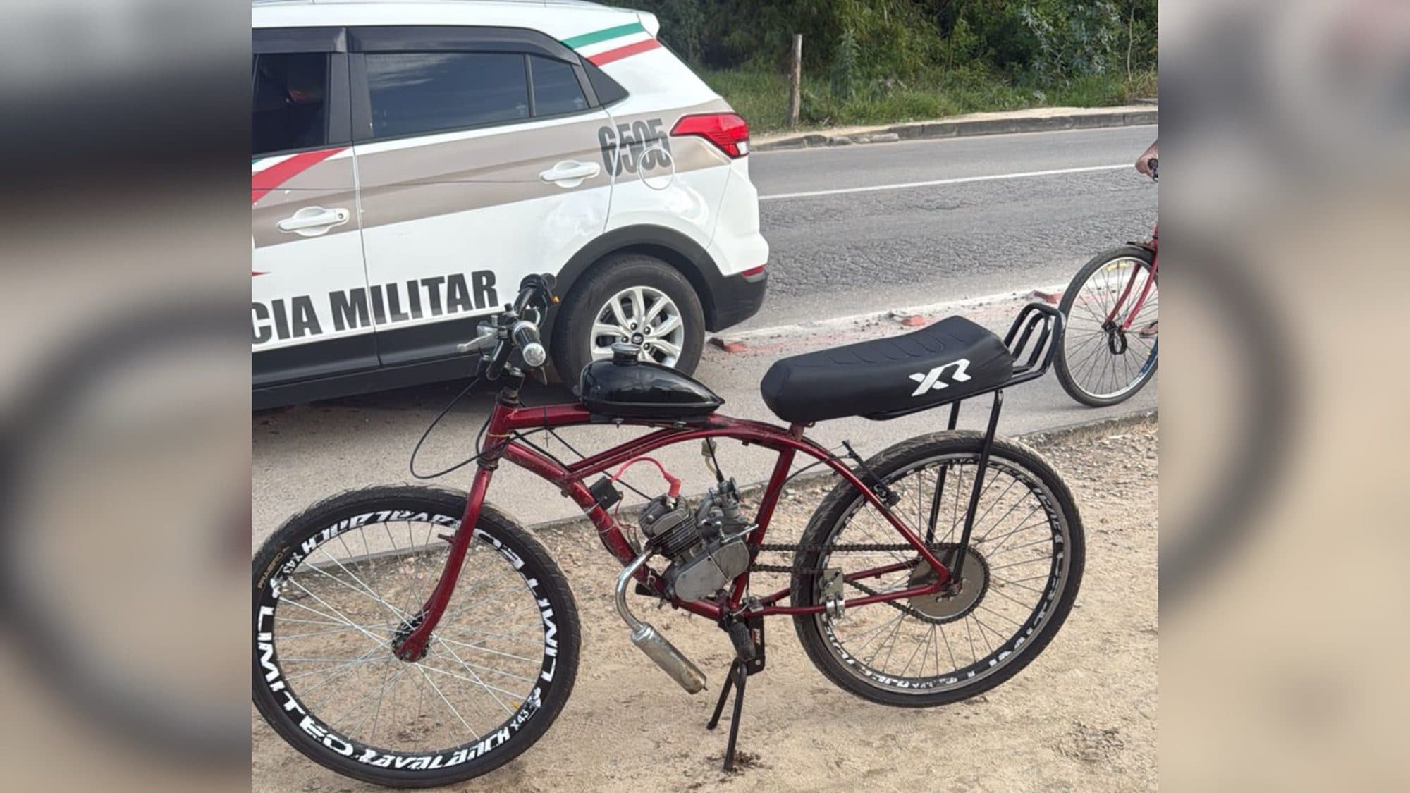 Denúncias de bicicleta barulhenta terminam com cumprimento de mandado em Tijucas