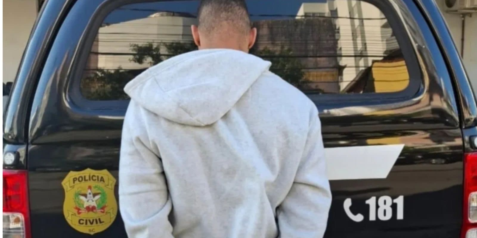Assaltante da Bahia que estava escondido na Grande Florianópolis é capturado