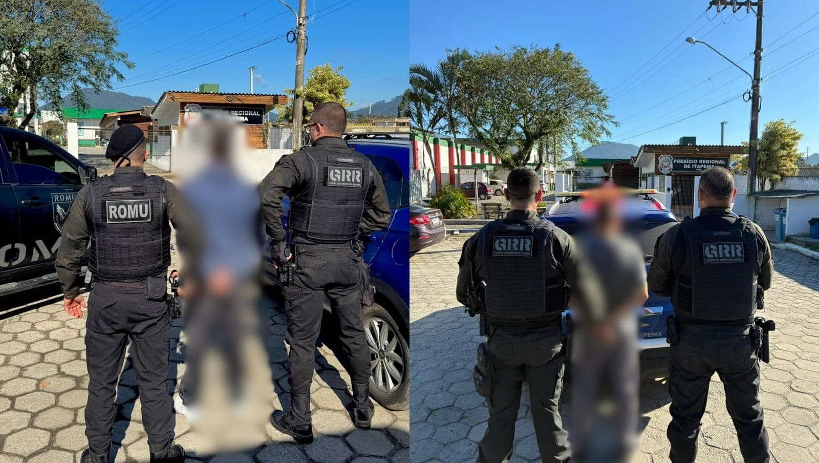 Dois foragidos são presos em poucas horas em Itapema