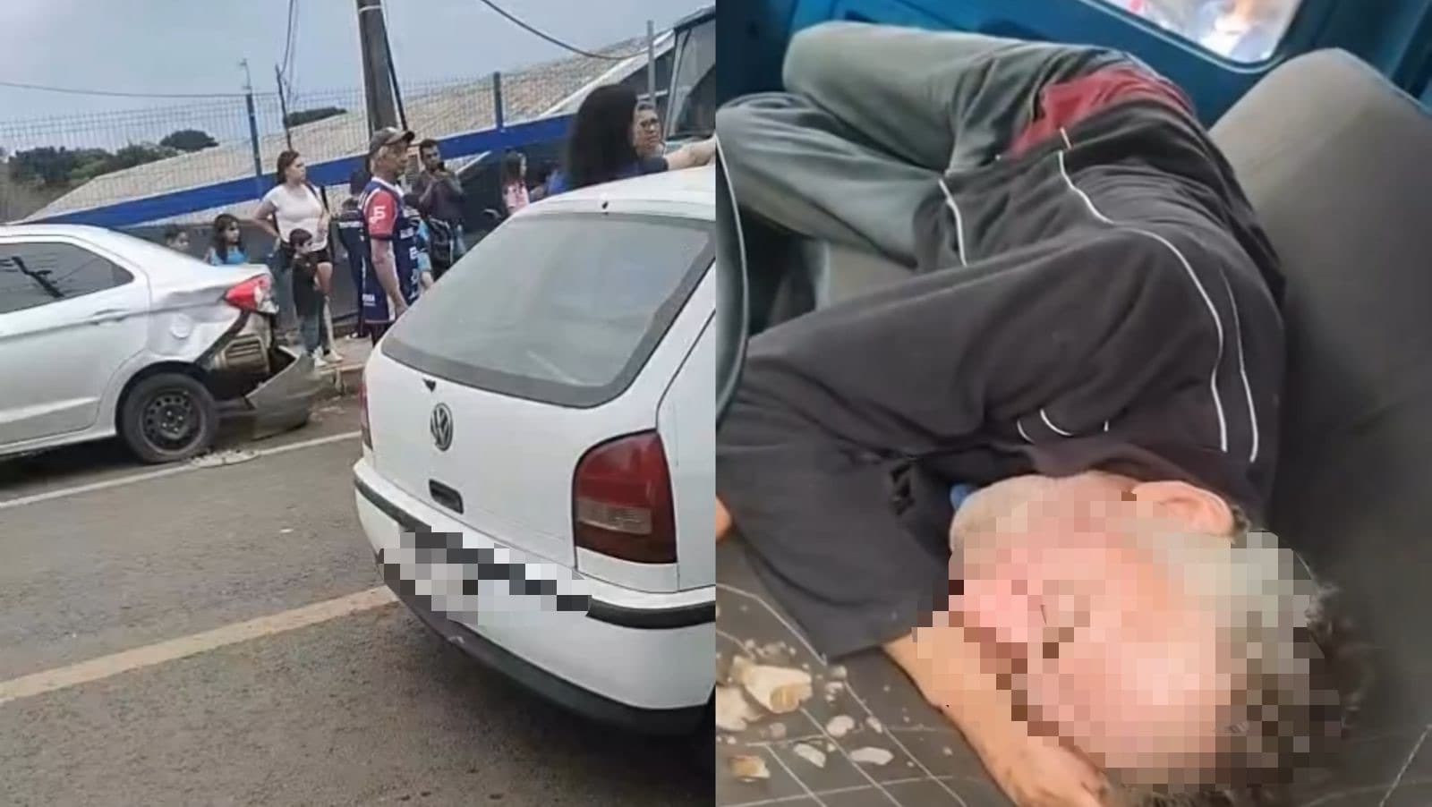 “Na porta da creche”: motorista dorme ao volante em SC e pais se revoltam