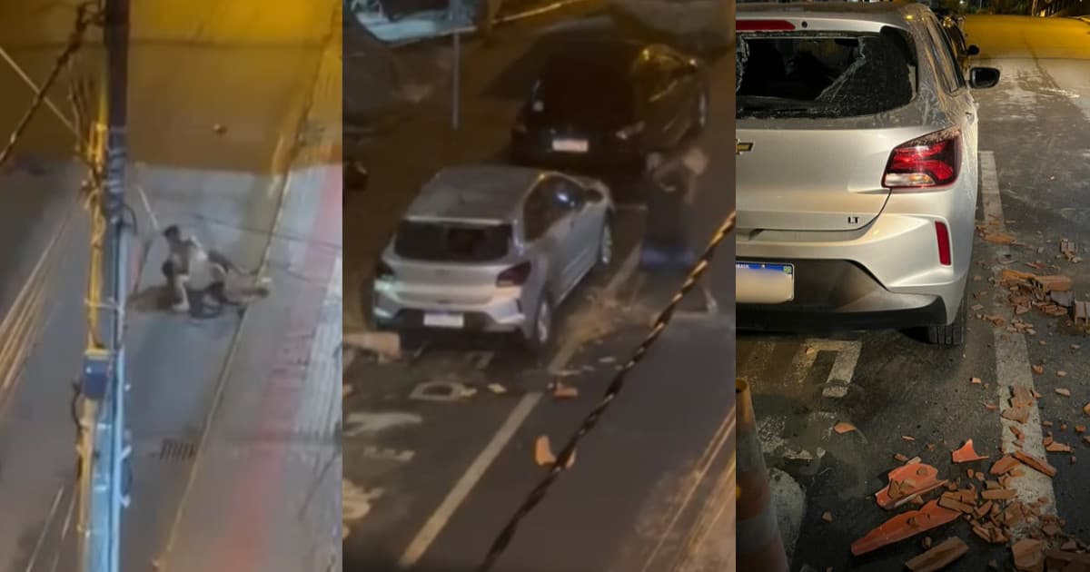 Homem se revolta por questões trabalhistas e “quebra tudo” em Itapema: “destruiu o carro”