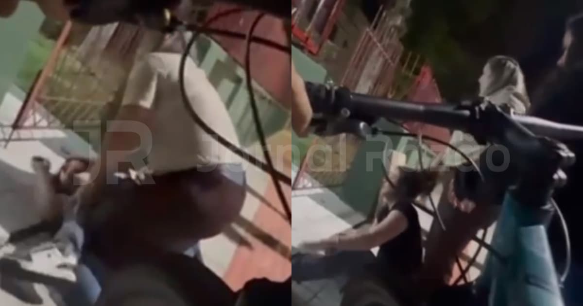 “Tá doendo, solta meu cabelo!”: adolescente é arrastada por segurança em escola de SC