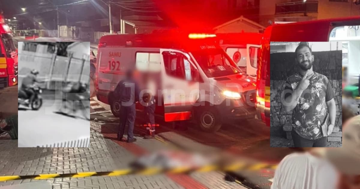 Filho de policial é assassinado a tiros em Camboriú: câmera flagrou o momento