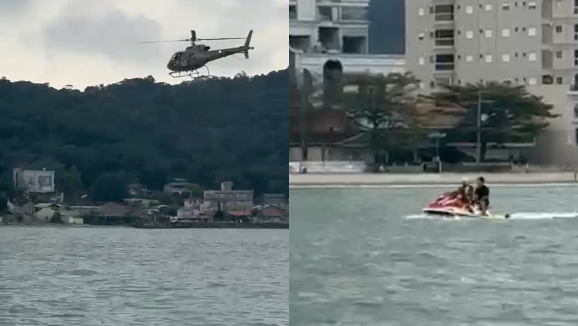 Desespero em Itapema: adolescente some no mar e socorristas tentam evitar tragédia