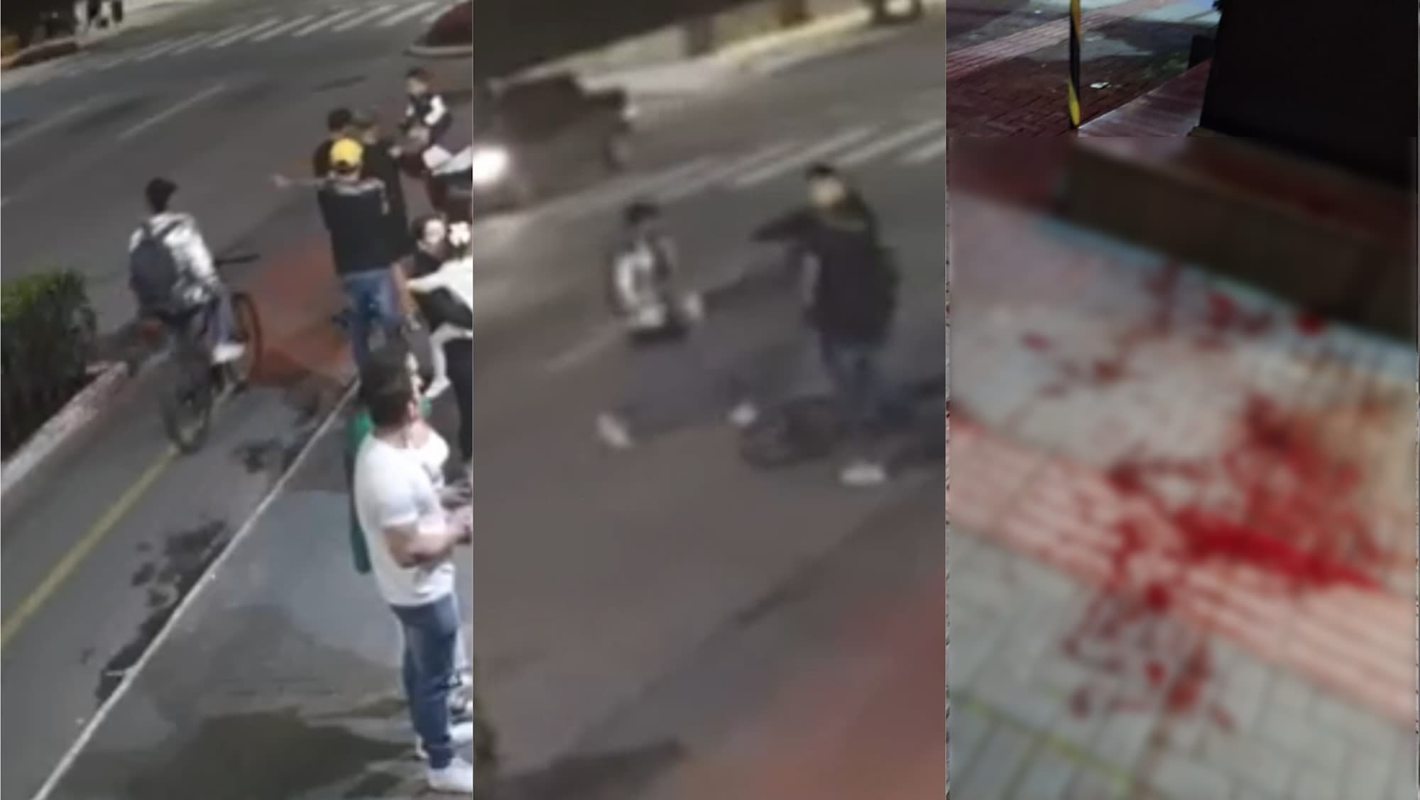 Ciclista reage após quase ser derrubado na ciclofaixa e esfaqueia homem em Balneário Camboriú