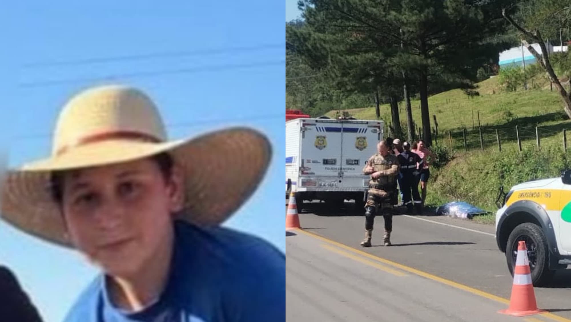 Identificado adolescente que morreu atropelado por veículo na SC-446