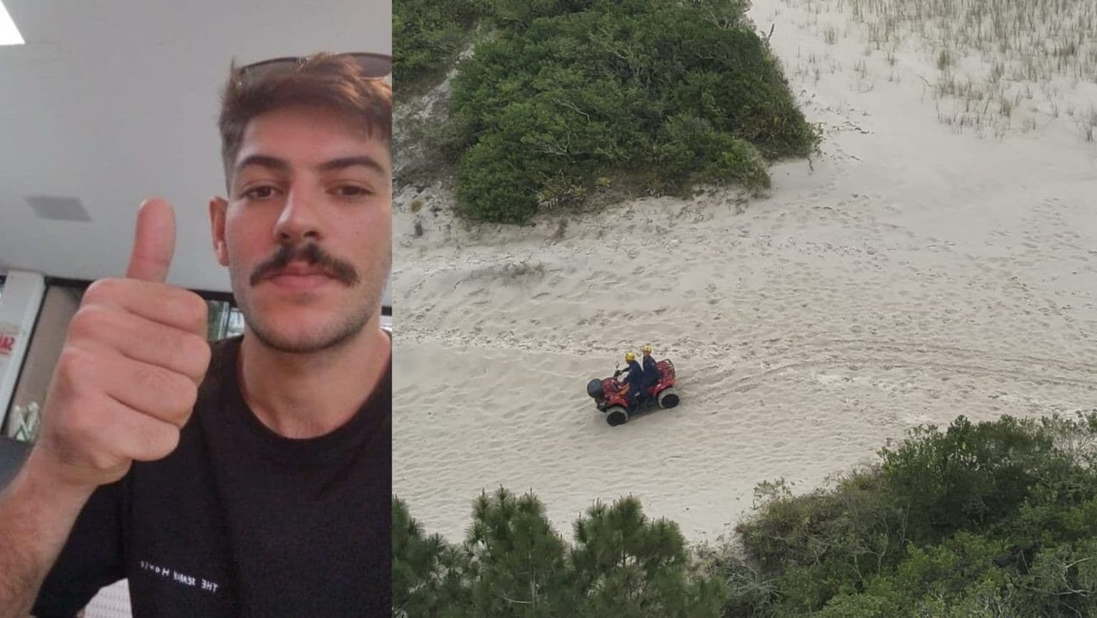 URGENTE: Jovem desaparecido em Florianópolis é encontrado morto na Barra da Lagoa