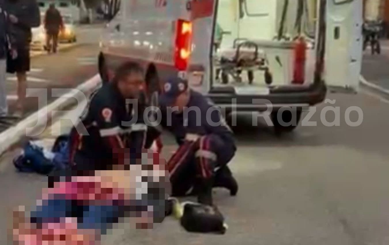 Idoso morre após ser atropelado por moto em Palhoça
