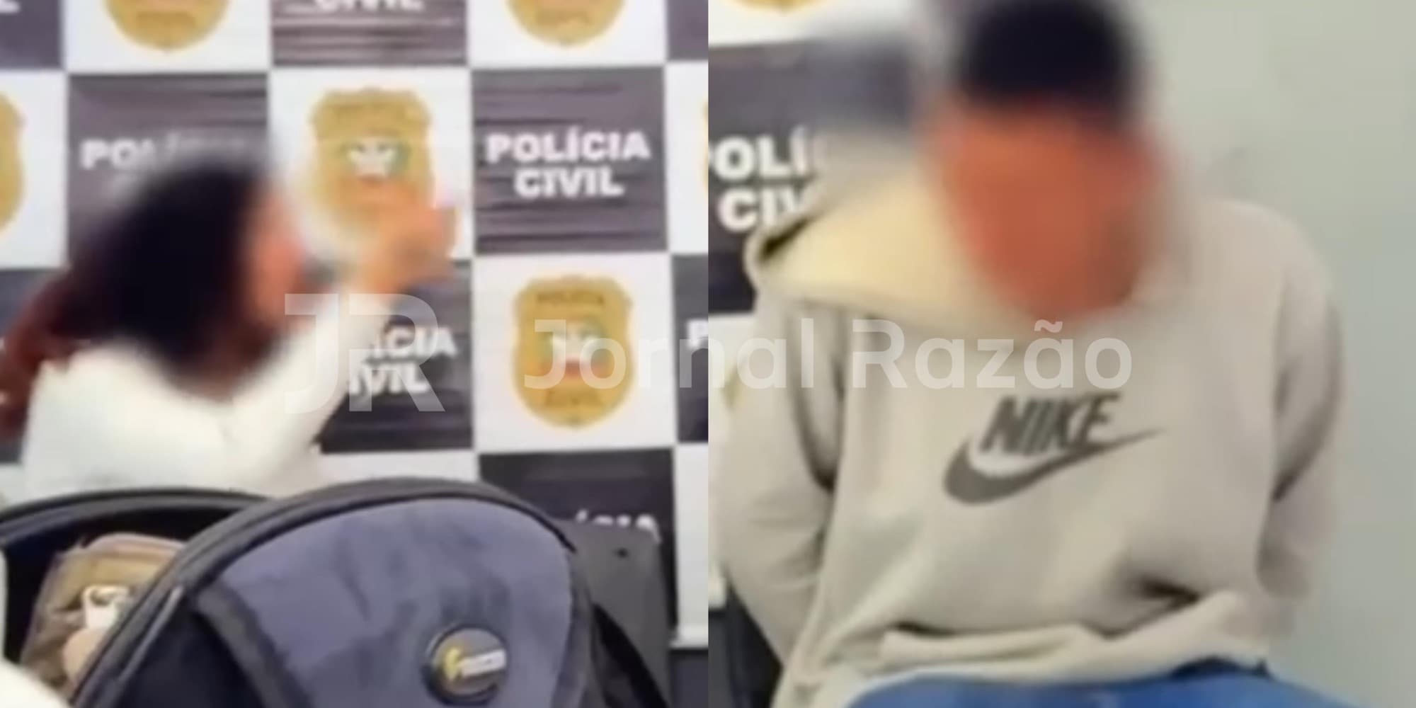 Traficante chora ao ser preso em Florianópolis e usuária debocha: “te fo.., mano”