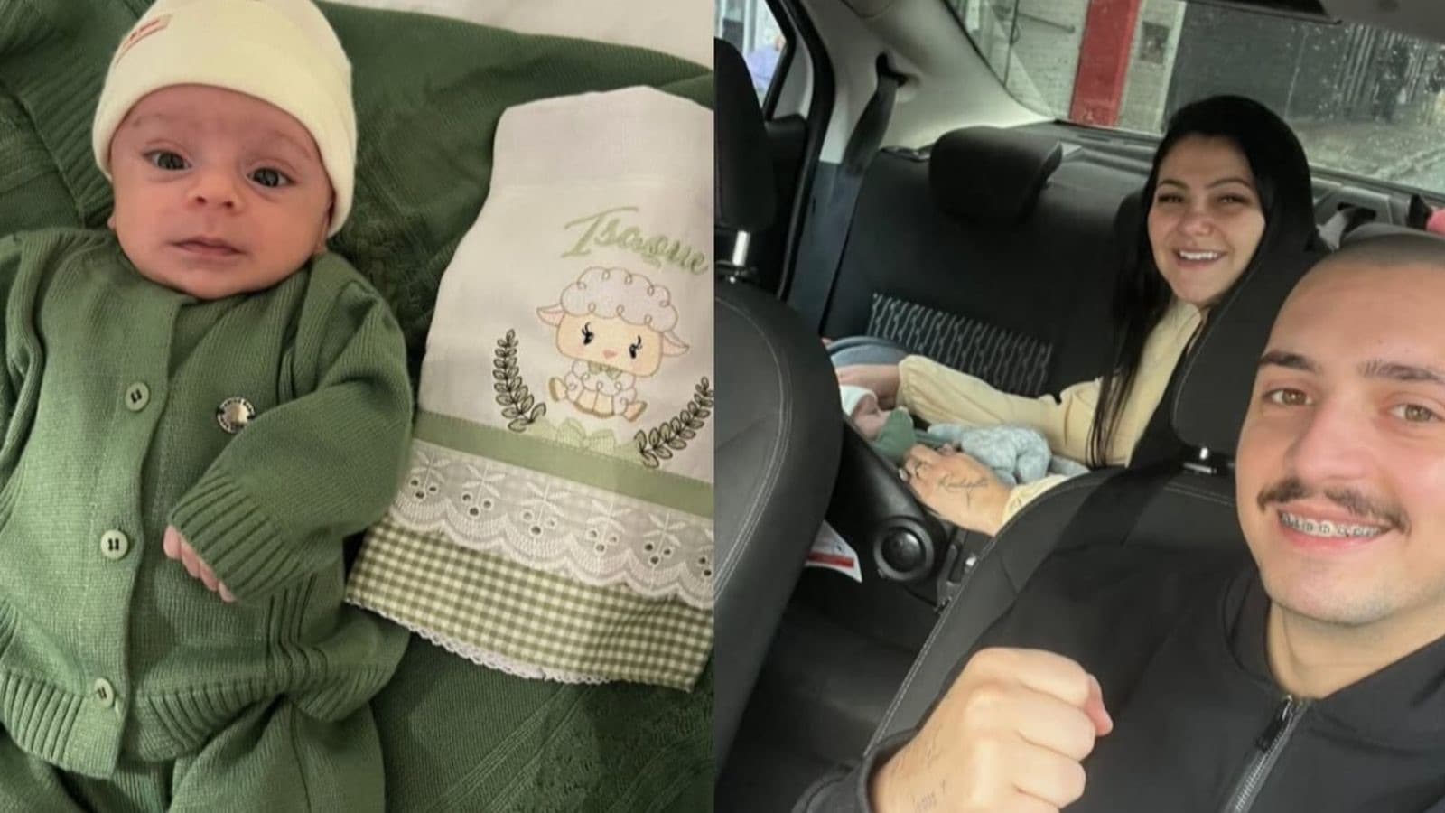 Bebê vence batalha pela vida e recebe alta após quase um mês internado em hospital de SC