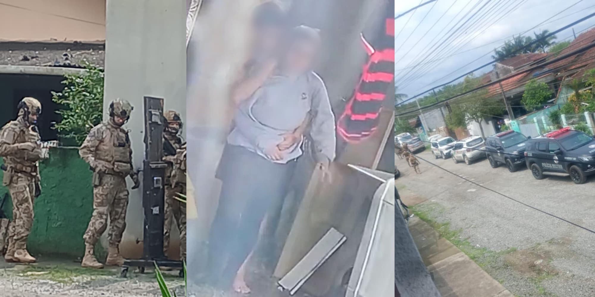 Com faca no pescoço, venezuelano faz mulher refém em Santa Catarina