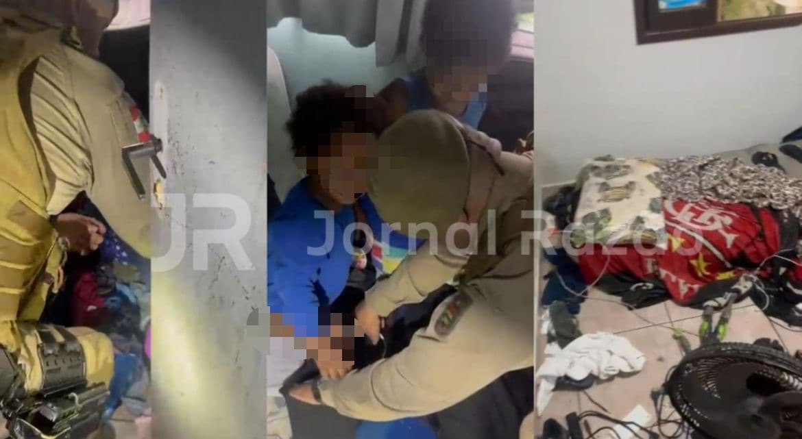 PM arromba porta e salva crianças de 2 e 5 anos em condições desumanas em Itapema; mãe foi presa