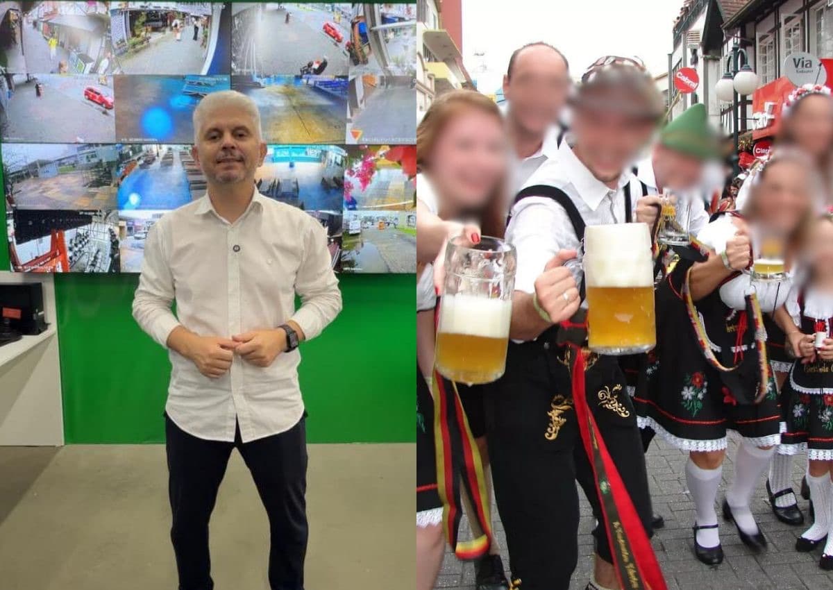 “A festa nem começou”: foragido é preso em Blumenau após ser identificado por câmeras da Oktoberfest
