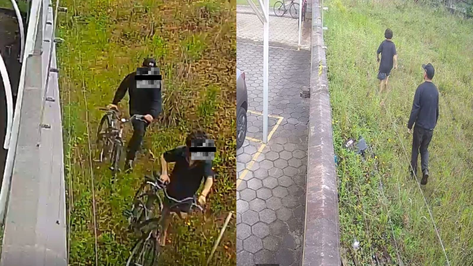 Dupla invade condomínio e é presa após furtar quatro bicicletas em Camboriú