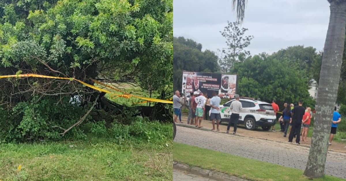 Morador de Tijucas é encontrado sem vida em área de mata a poucos metros de sua casa