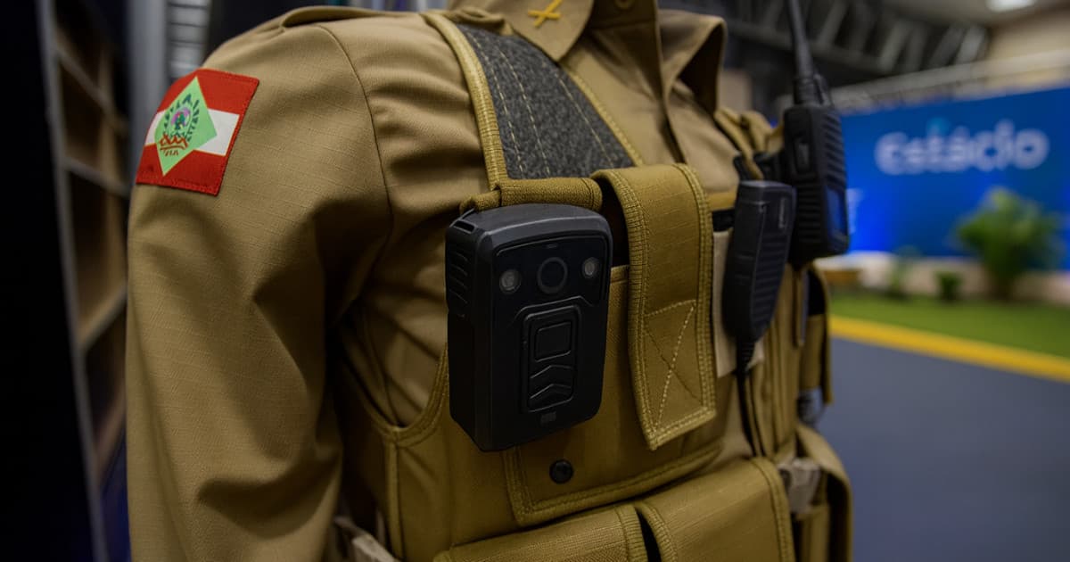 Justiça dá 90 dias para PMSC se manifestar sobre retirada das câmeras corporais