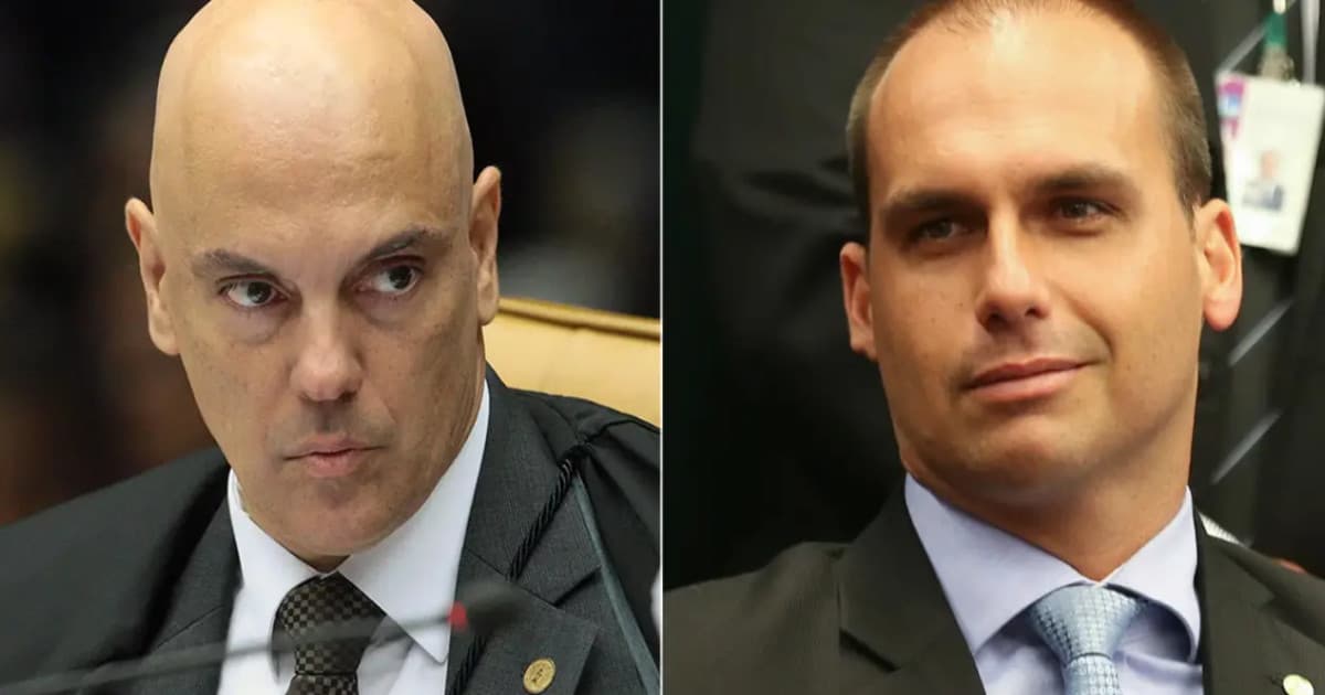Moraes manda pedido de prisão de Eduardo Bolsonaro para PGR se manifestar em até 5 dias