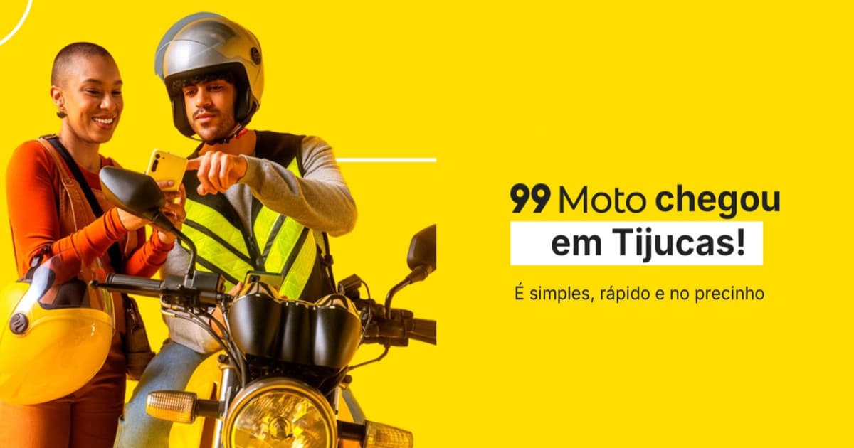 99Moto chega a Tijucas presenteando novos usuários com a primeira corrida por R$ 1,00