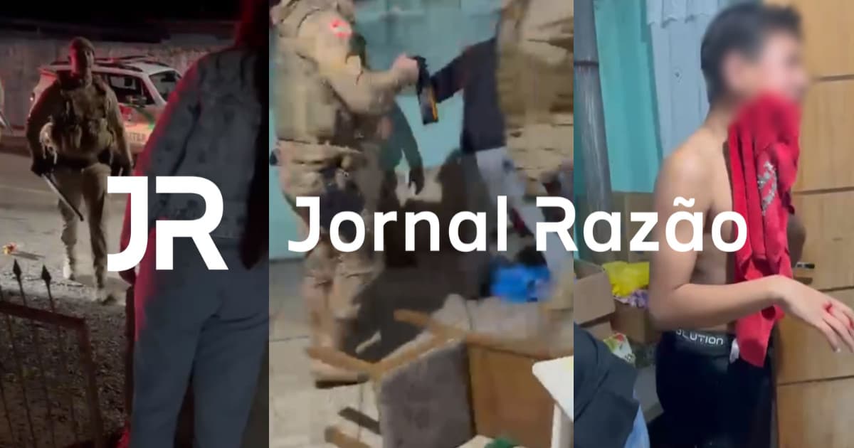 PM é acusada de invadir casa errada e usar spray de pimenta em crianças em Santa Catarina