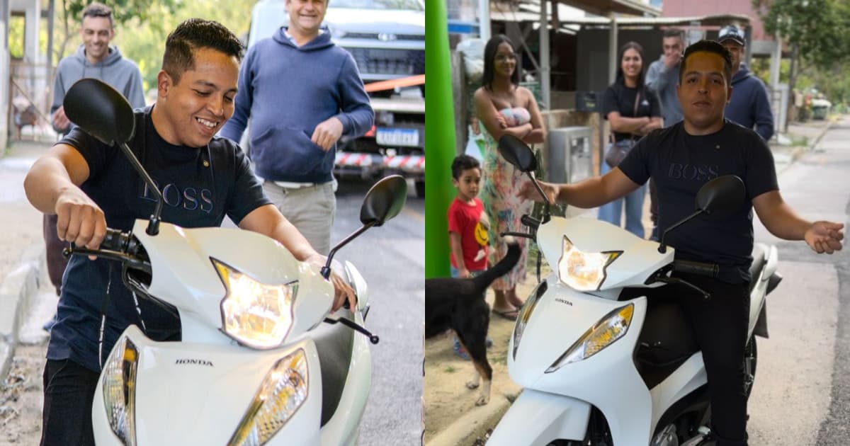 Morador de Itapema ganha moto 0km com título da Mania Catarinense