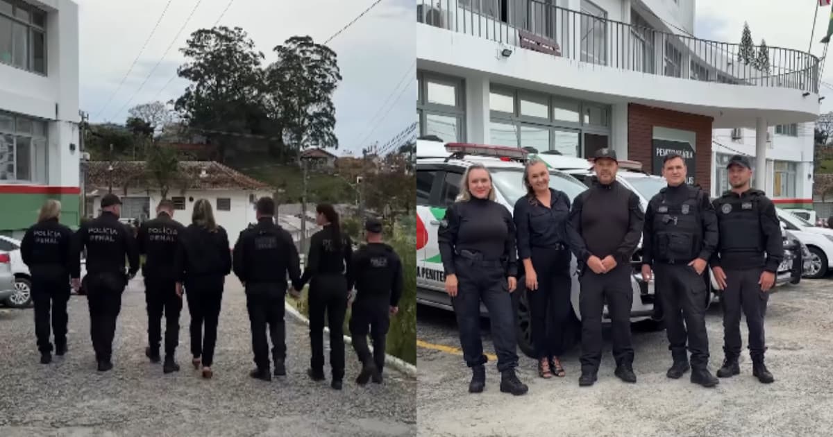 Oito irmãos servindo a mesma missão: família dedica a vida à Polícia Penal de SC