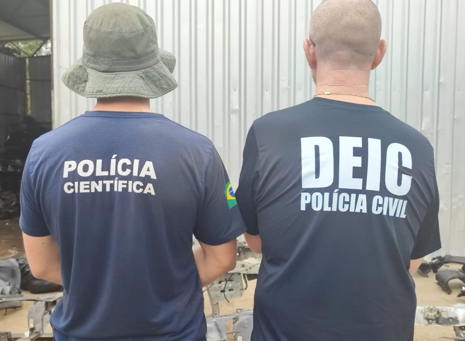 Empresário é preso em Criciúma por revenda de peças de veículos furtados 