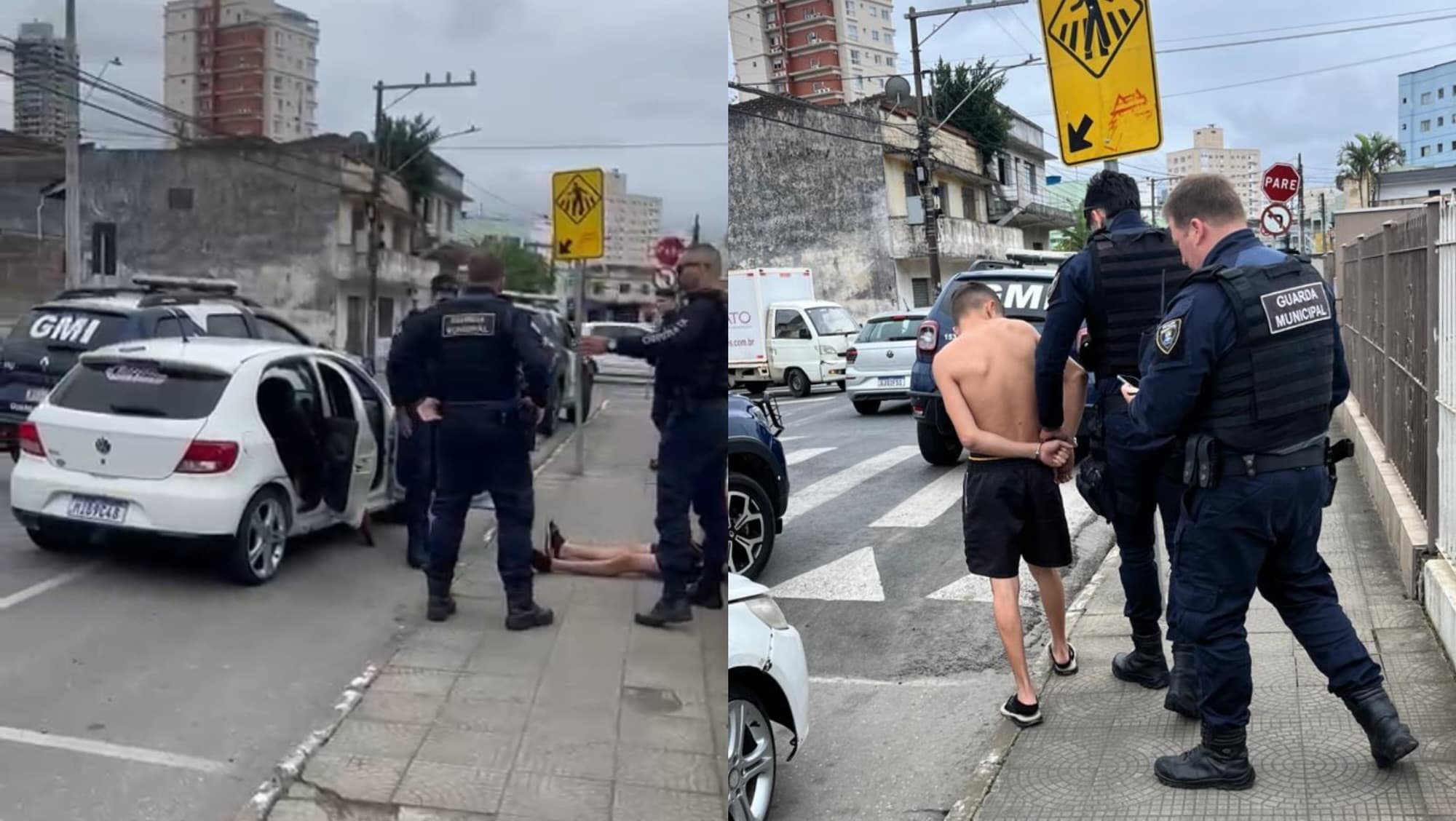 Carro furtado há dois meses é recuperado pela Guarda Municipal de Itajaí; motorista é preso