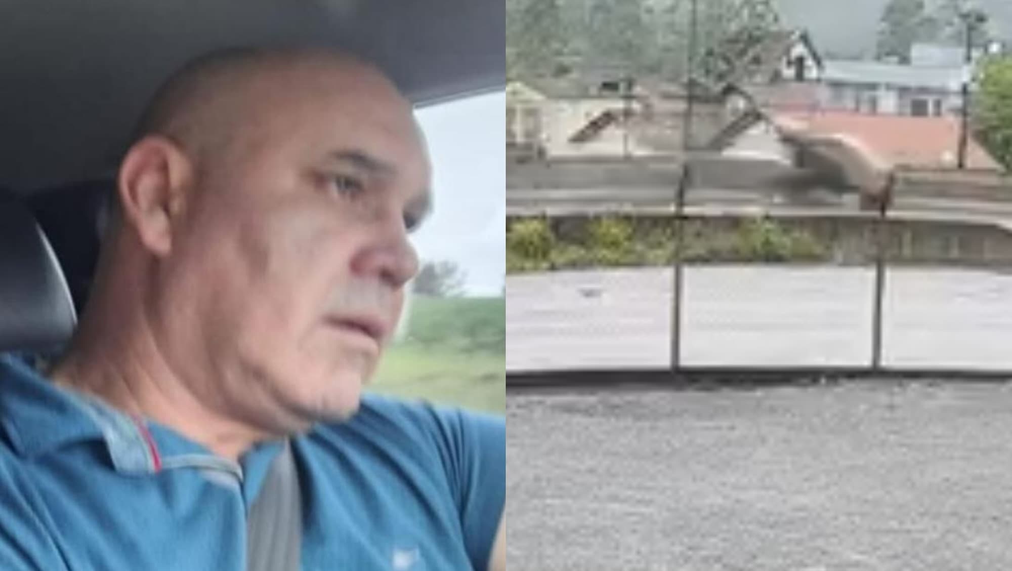 Imagens mostram o momento do grave acidente que matou motorista na BR-280