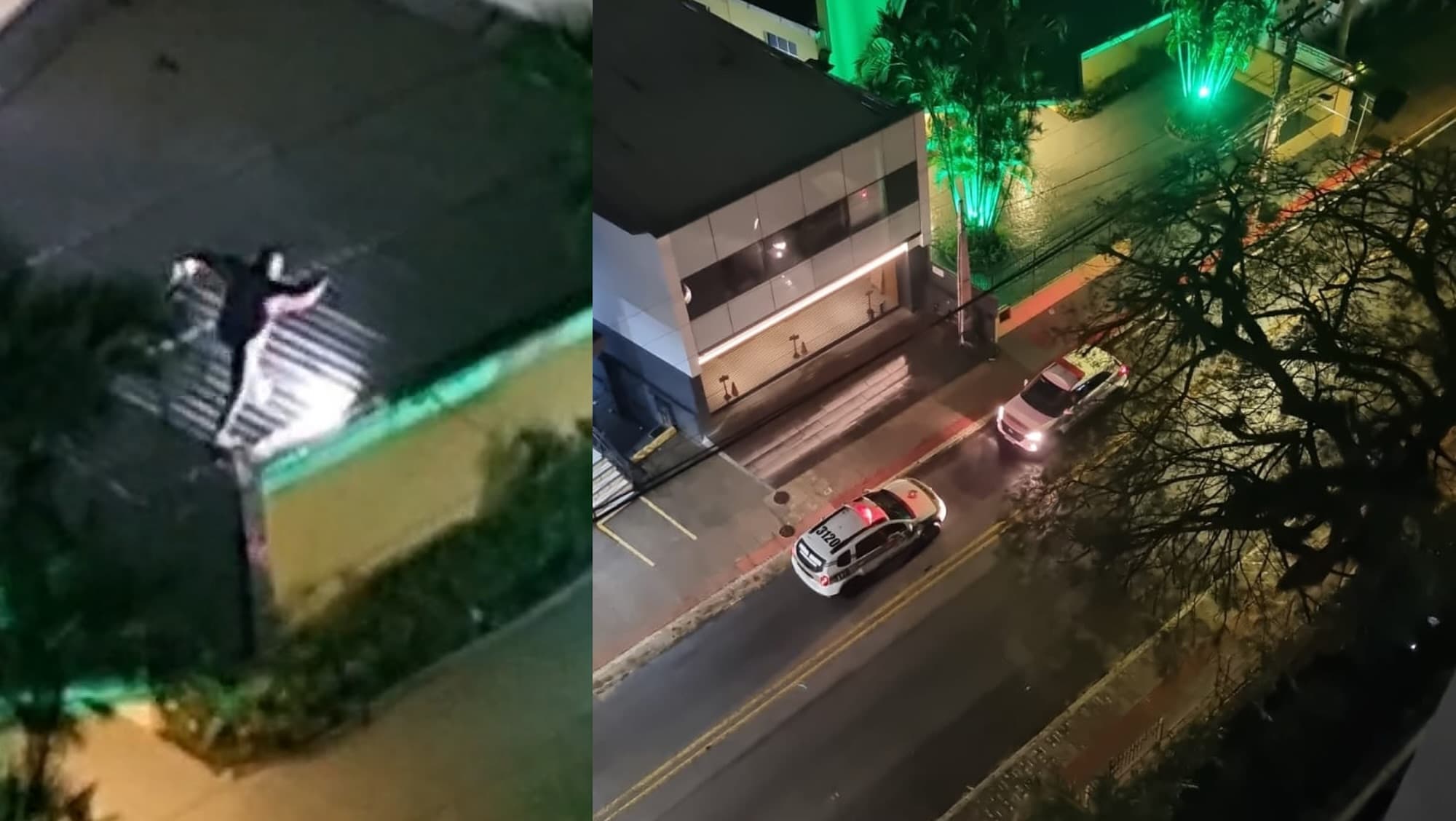 Populares impedem furto em igreja e ajudam a Polícia Militar a prender suspeito em Florianópolis