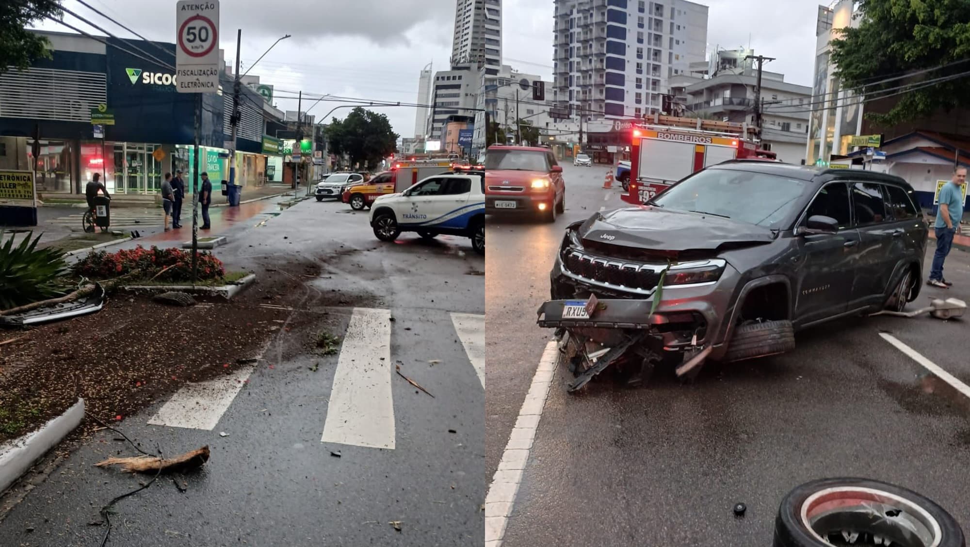 Desespero por salvar bebê engasgado termina em acidente grave em BC: “criança foi arremessada”